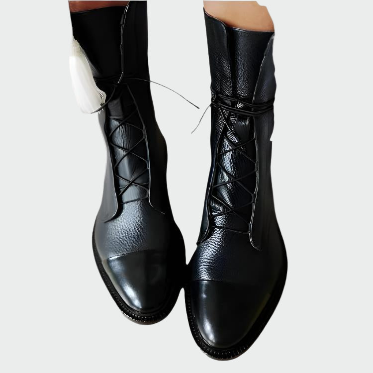 Célia - Bottes Élégantes En Cuir