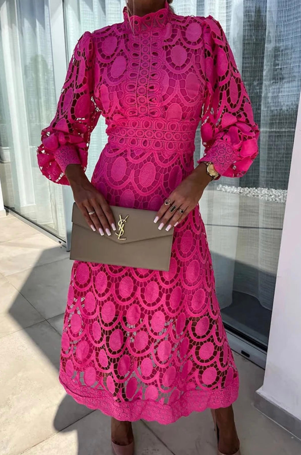 Charlotte - Élégante Robe Midi