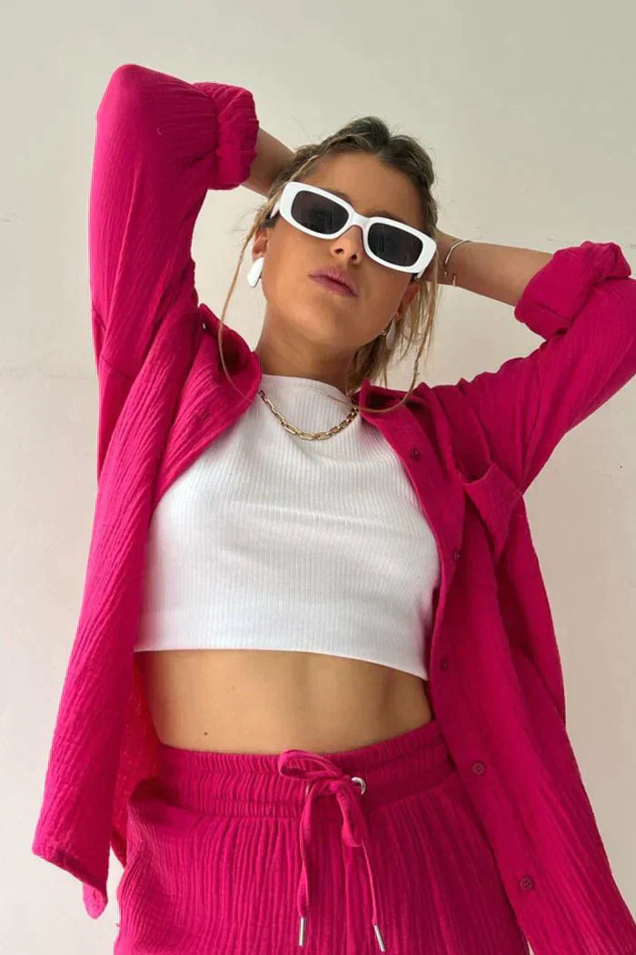 Linn - Ensemble Décontracté Chic