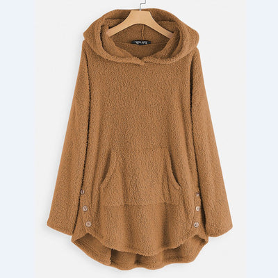 Agnes - Hoodie Peluche Élégante