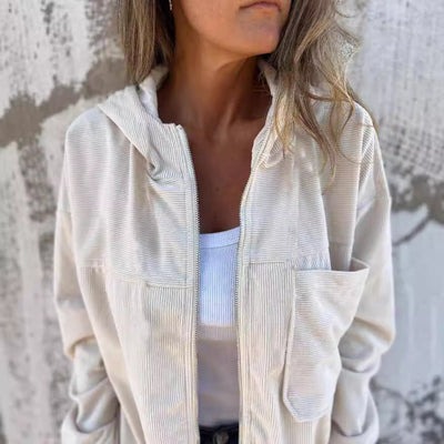 Clémence - Veste Velours Confortable