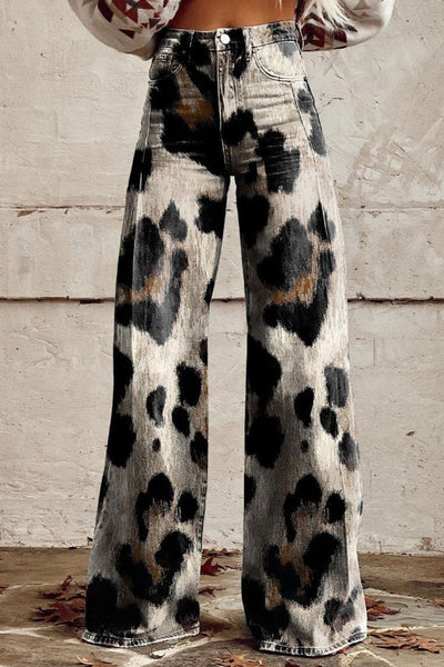 Cheetah - Pantalon Boho Élégant