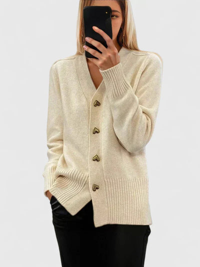Carey - Élégance Intemporelle Cardigan