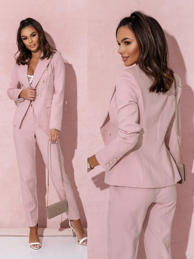 Elvire - Costume Croisé Élégant