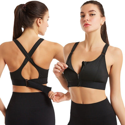 Lora - Soutien-gorge Fit Zippé Anti-transpiration