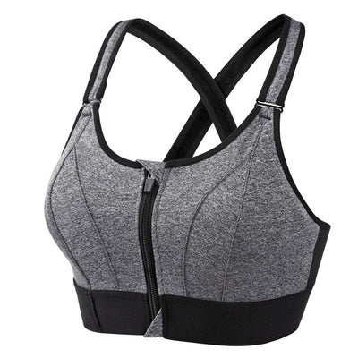 Lora - Soutien-gorge Fit Zippé Anti-transpiration