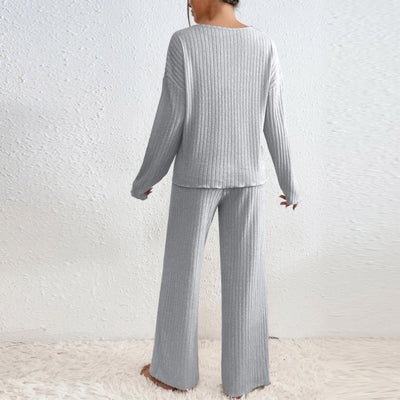 Émilie - Ensemble Tricoté Décontracté