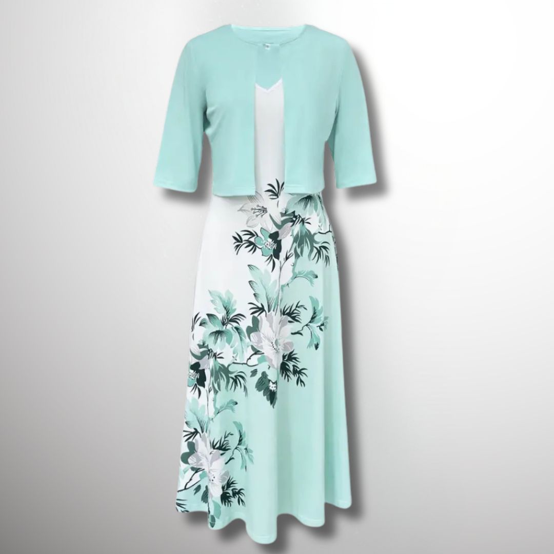 Elaina - Élégante Robe Deux Pièces