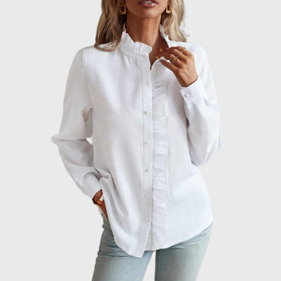 Agnete - Élégante Blouse Tricotée