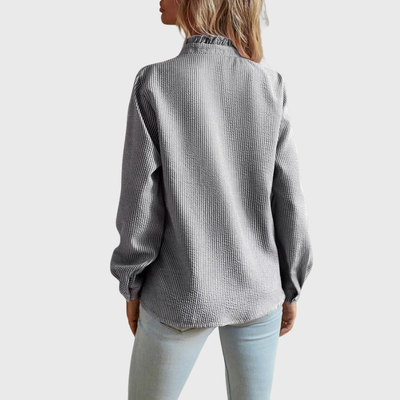 Agnete - Élégante Blouse Tricotée