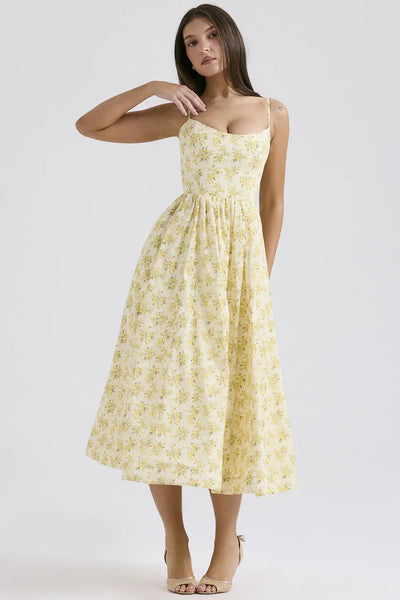 Helene - Élégante Robe Sans Bretelles