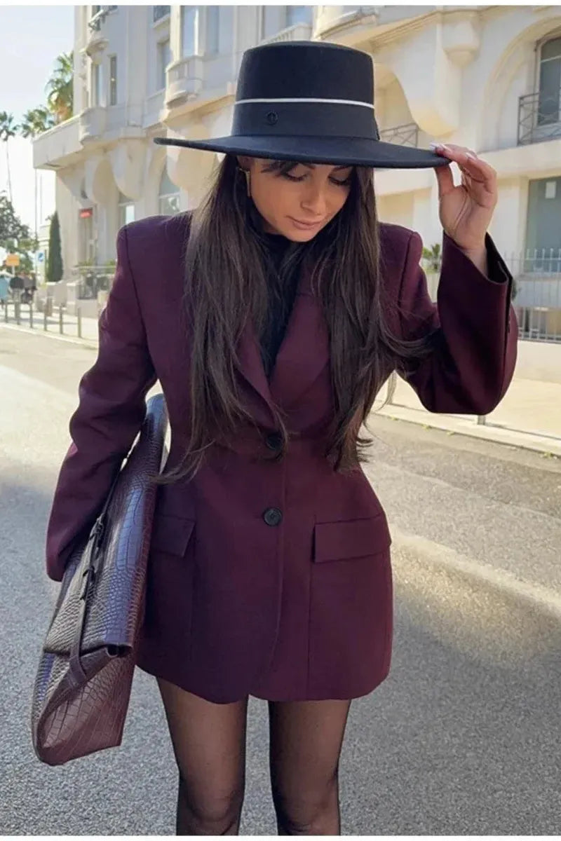 Élodie - Blazer Chic Polyvalent