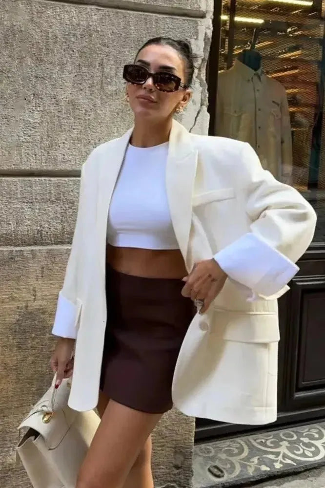 Verla - Blazer Classique Élégant