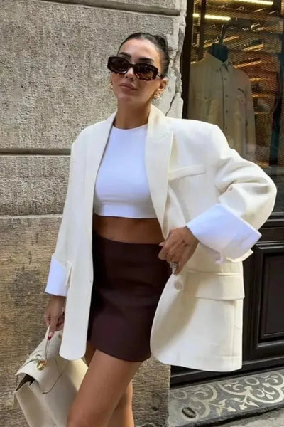 Verla - Blazer Classique Élégant