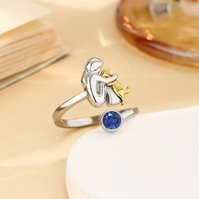 Alva - Bague Émotionnelle en Argent