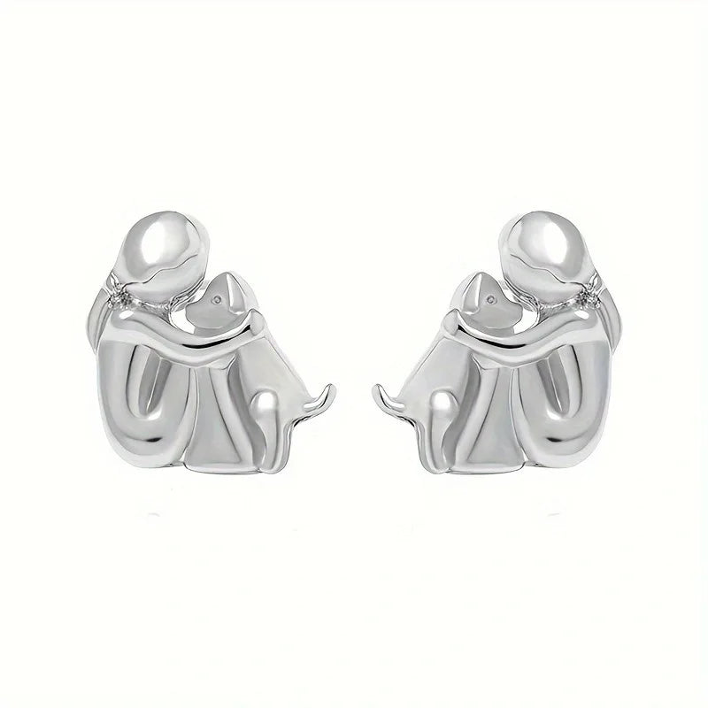 Hug - Boucles D'oreilles Bicolores Émotionnelles