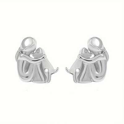 Hug - Boucles D'oreilles Bicolores Émotionnelles