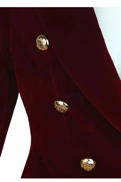 Nolia - Blazer Velours Élégant