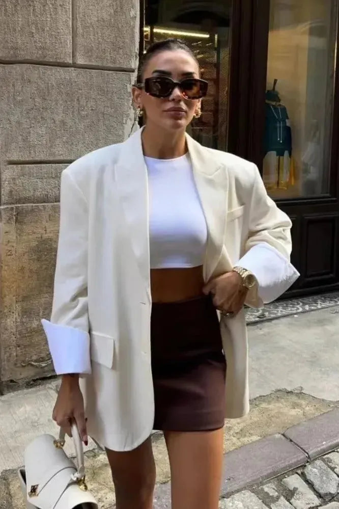 Verla - Blazer Classique Élégant