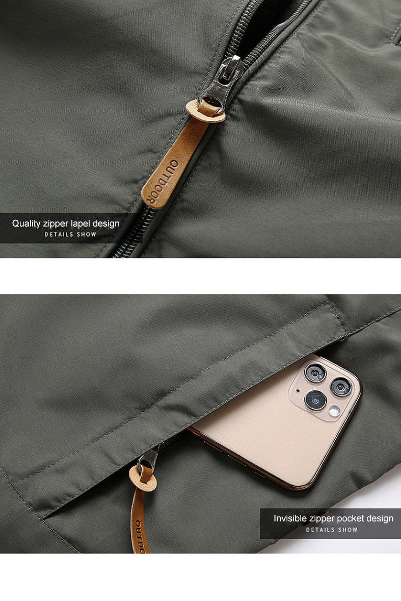 Jeremy - Veste Imperméable Élégante