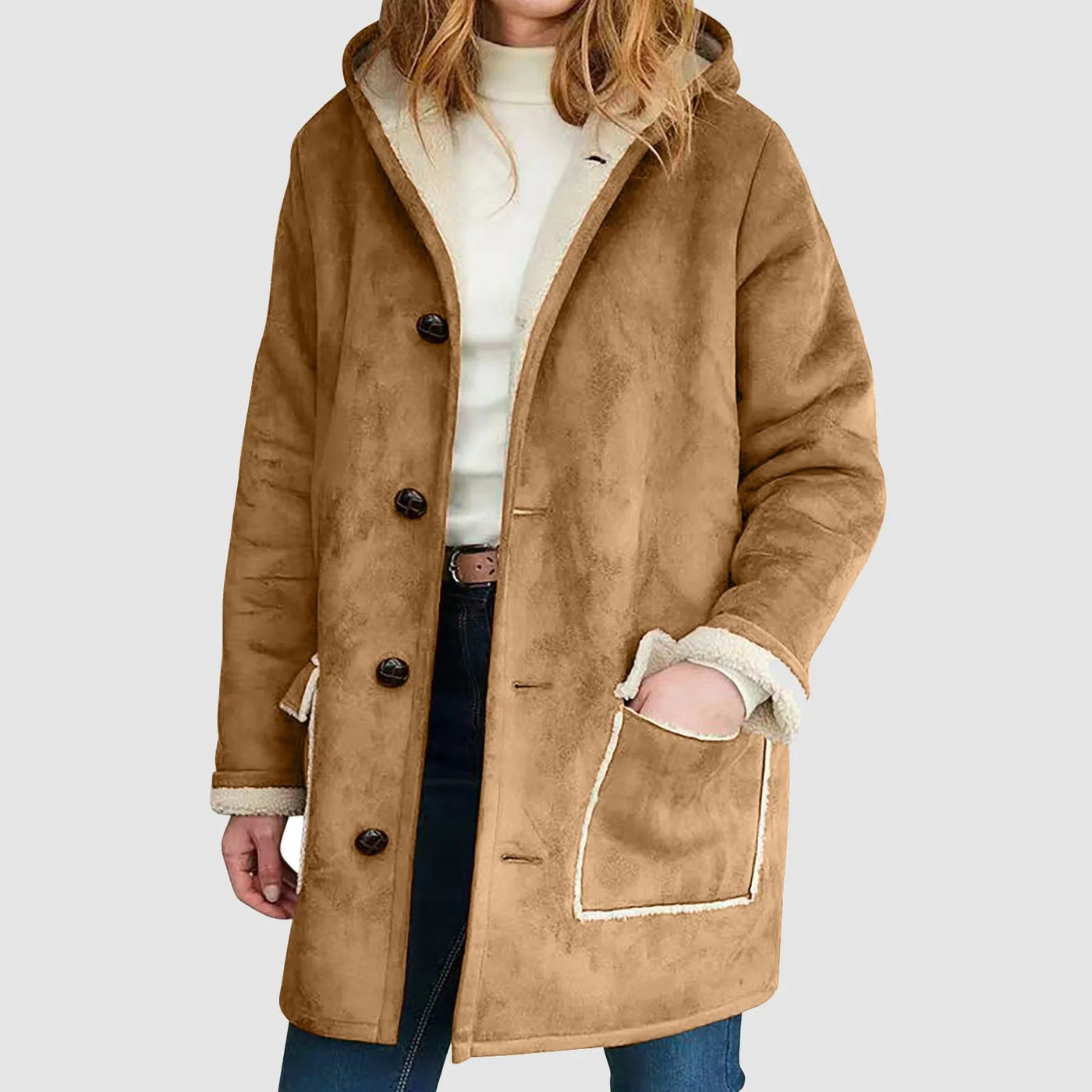 Nicolette - Manteau Polaire Chic