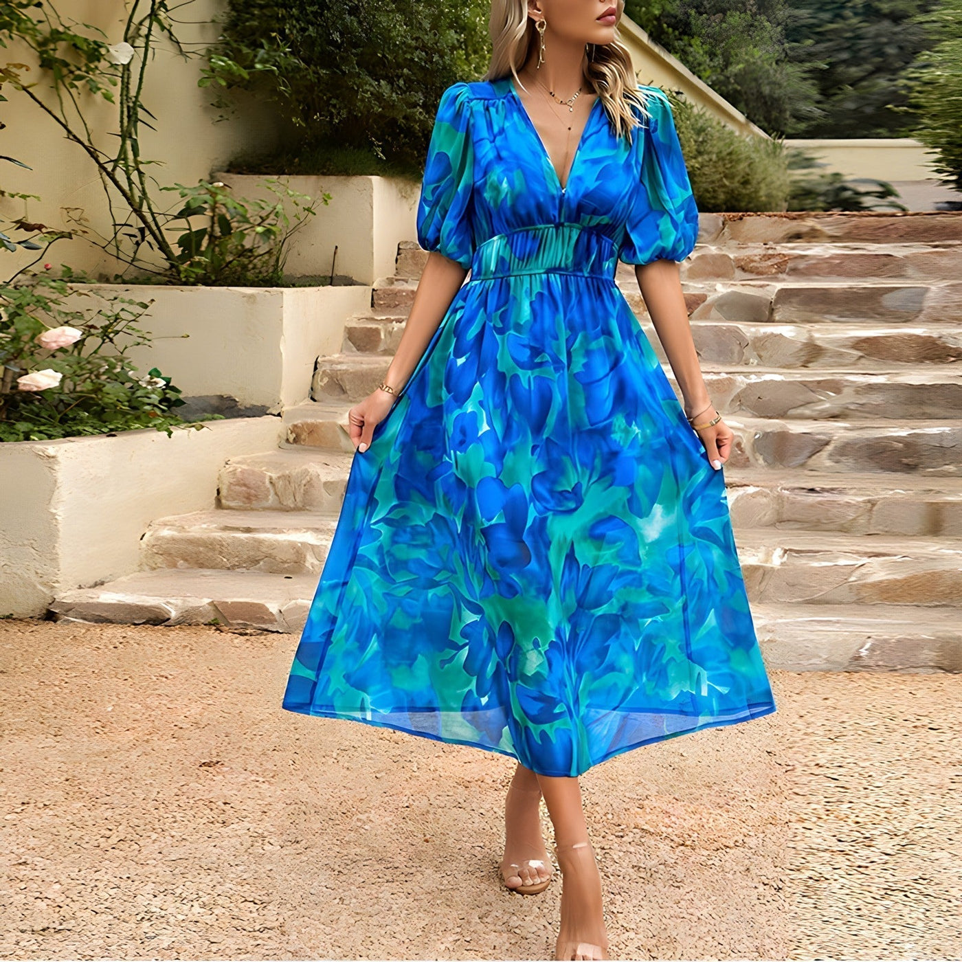 Jenny - Chic Robe Midi Élégante
