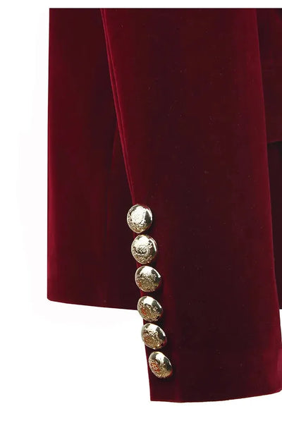Nolia - Blazer Velours Élégant