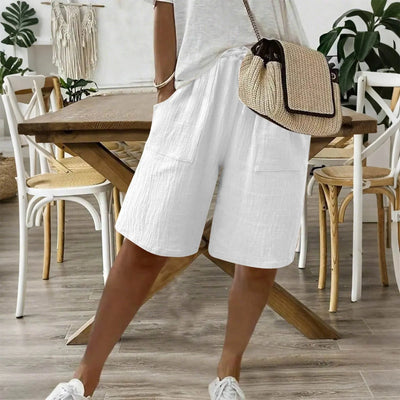 Sienna - Shorts en Coton Lin