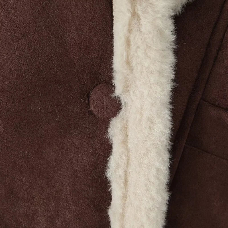 Marjorie - Manteau Rétro En Laine