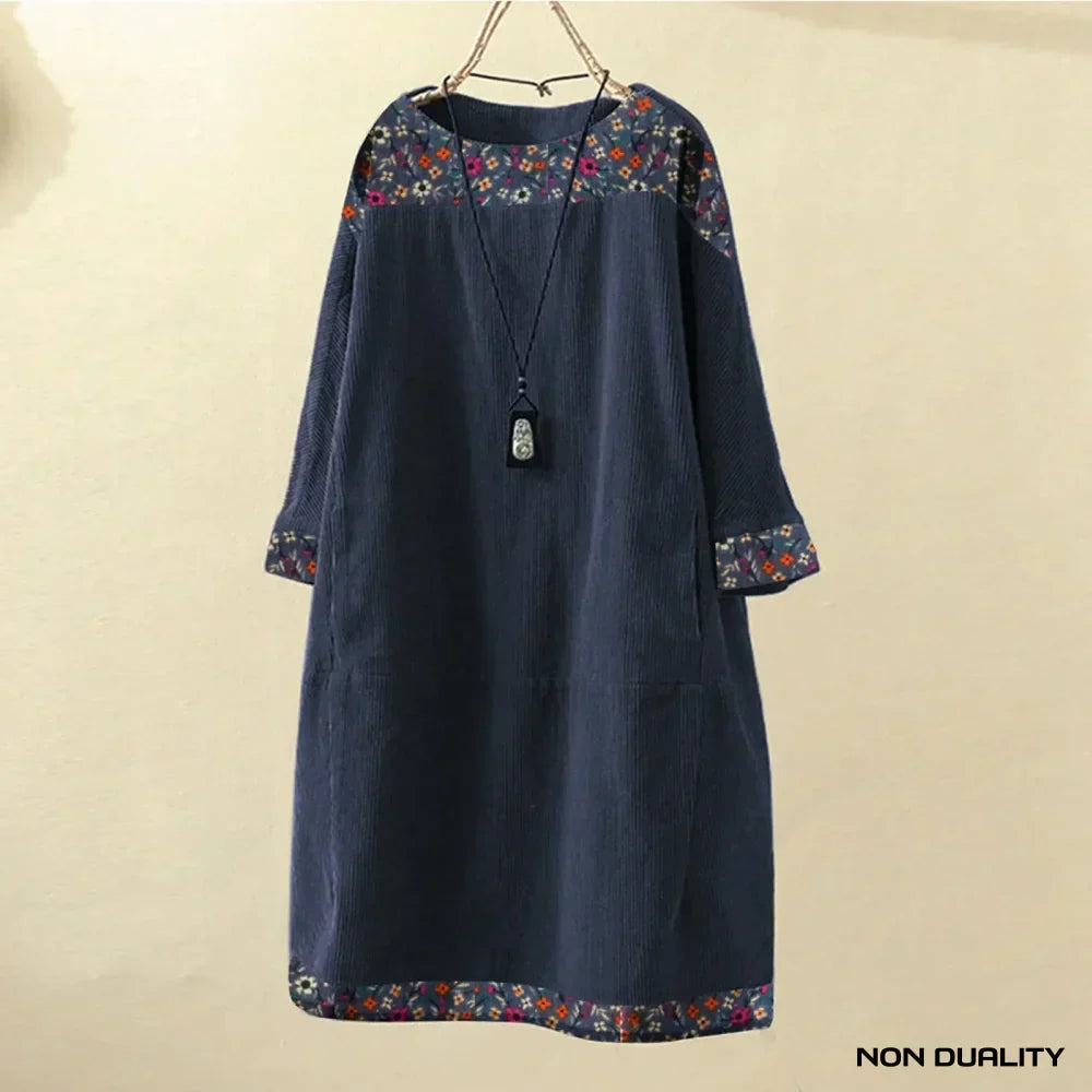 Berna - Robe Vintage en Velours