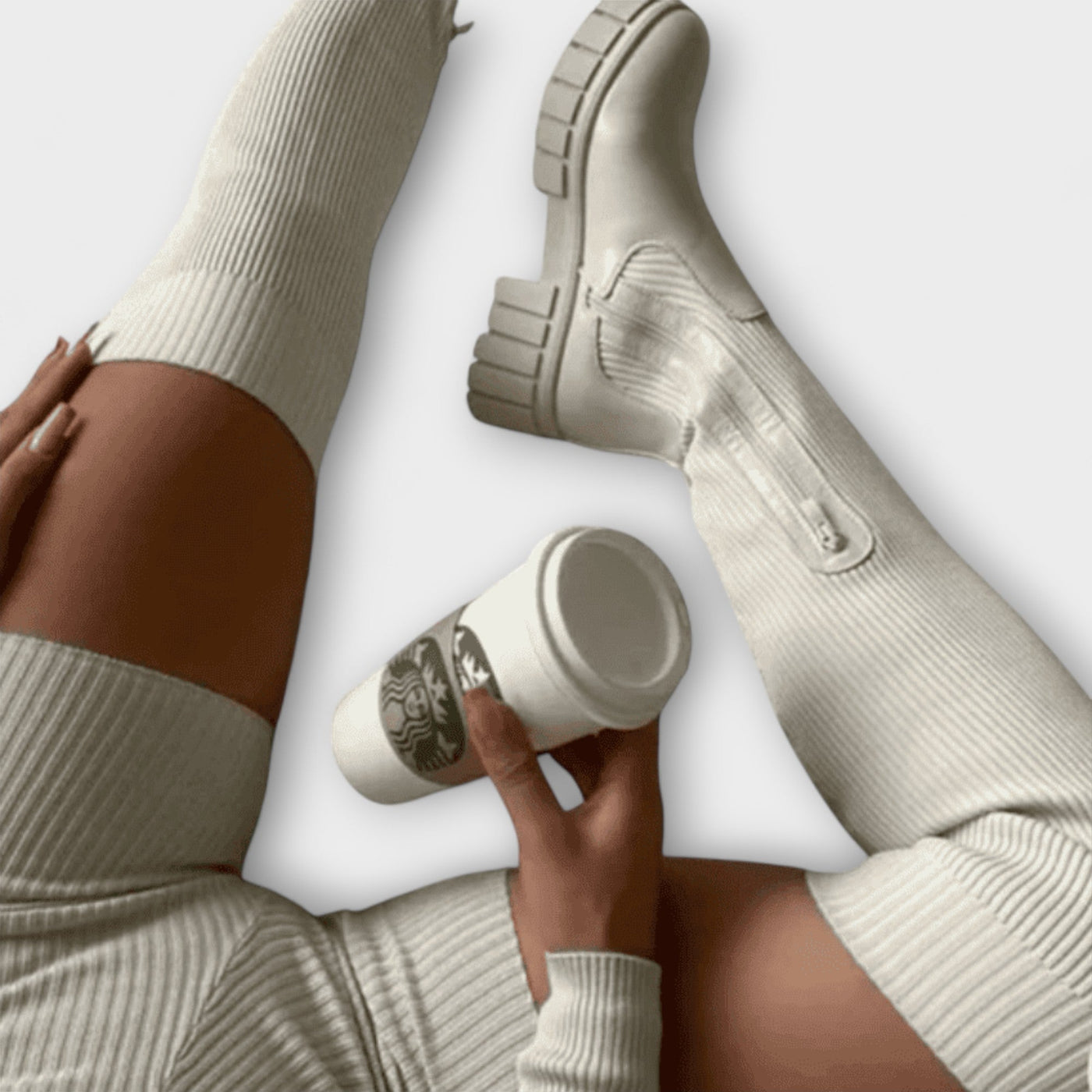 Lureva - Bottes Overknee Élégantes