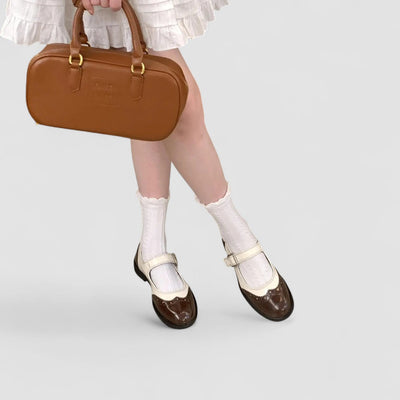 Laura - Élégance Bicolore Confortable