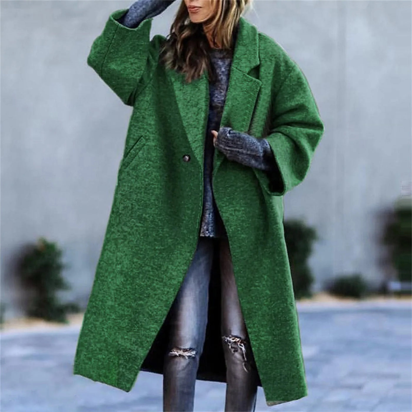 Nanette - Manteau En Laine Élégant