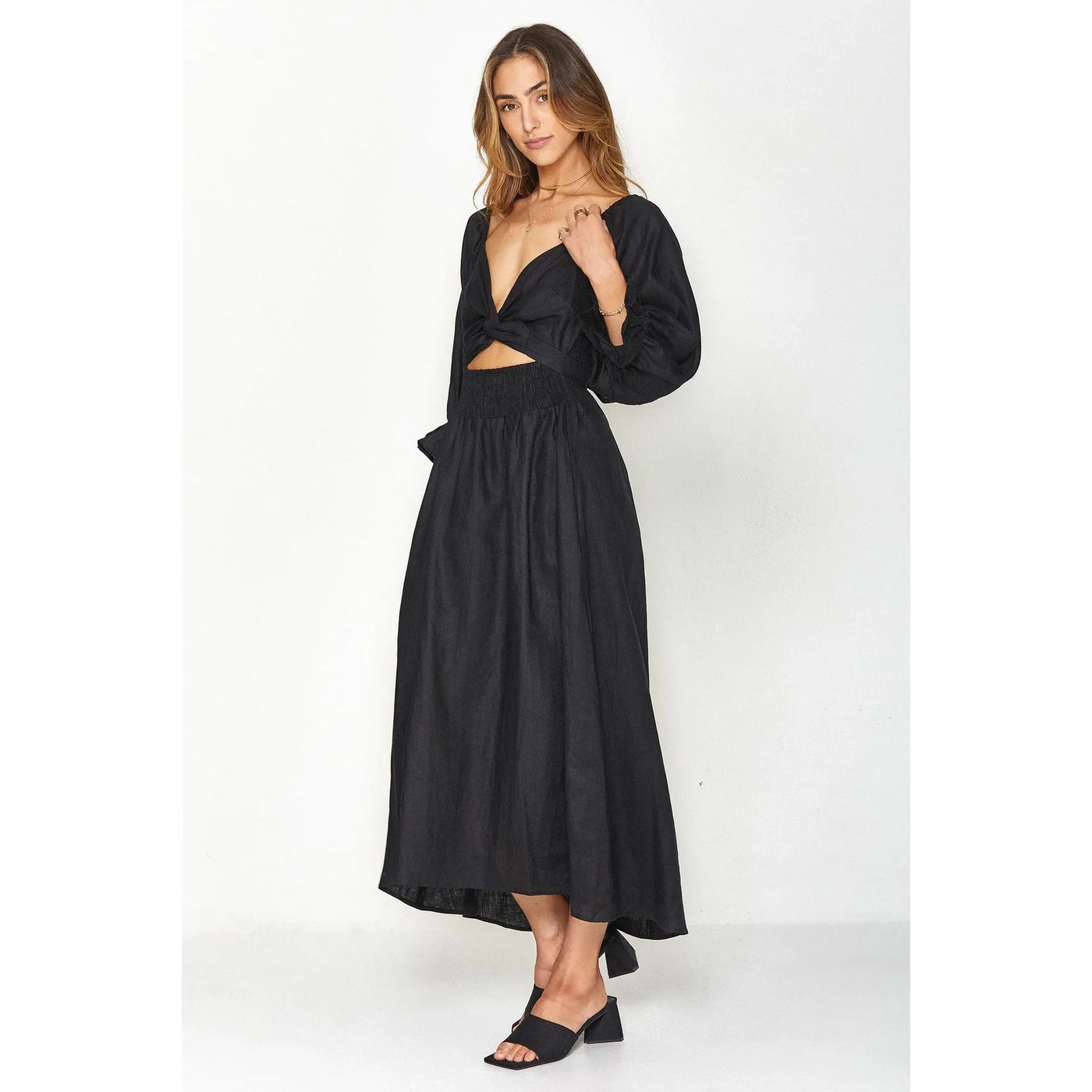 Kyara - Élégante Robe Volantée