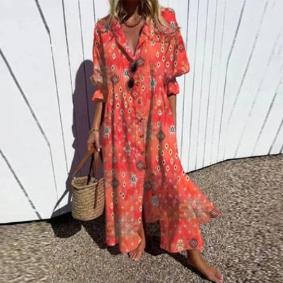 Maisie - Robe Maxi Flatteuse Élégante