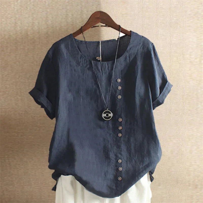 Laura - Élégante Blouse Décontractée