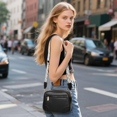 Brooke - Élégante Sacoche En Cuir