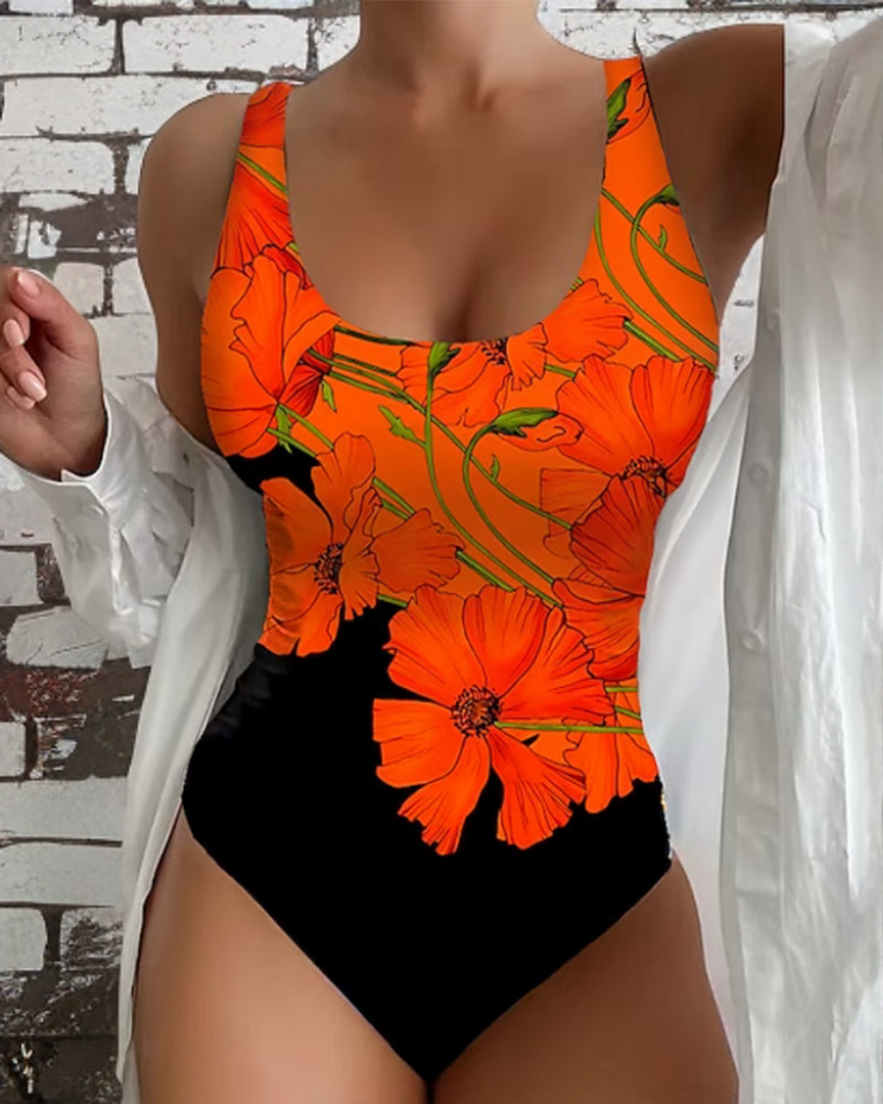 Lizel - Maillot Floral Élégant