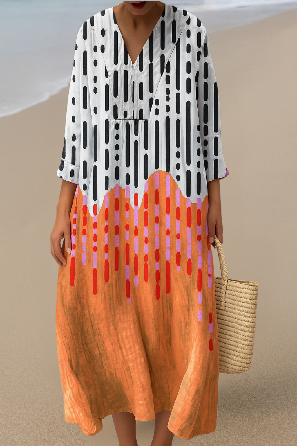 Sofie - Robe Maxi Légère et Élégante