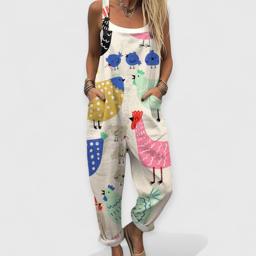 Freya - Élégante Combinaison Vintage