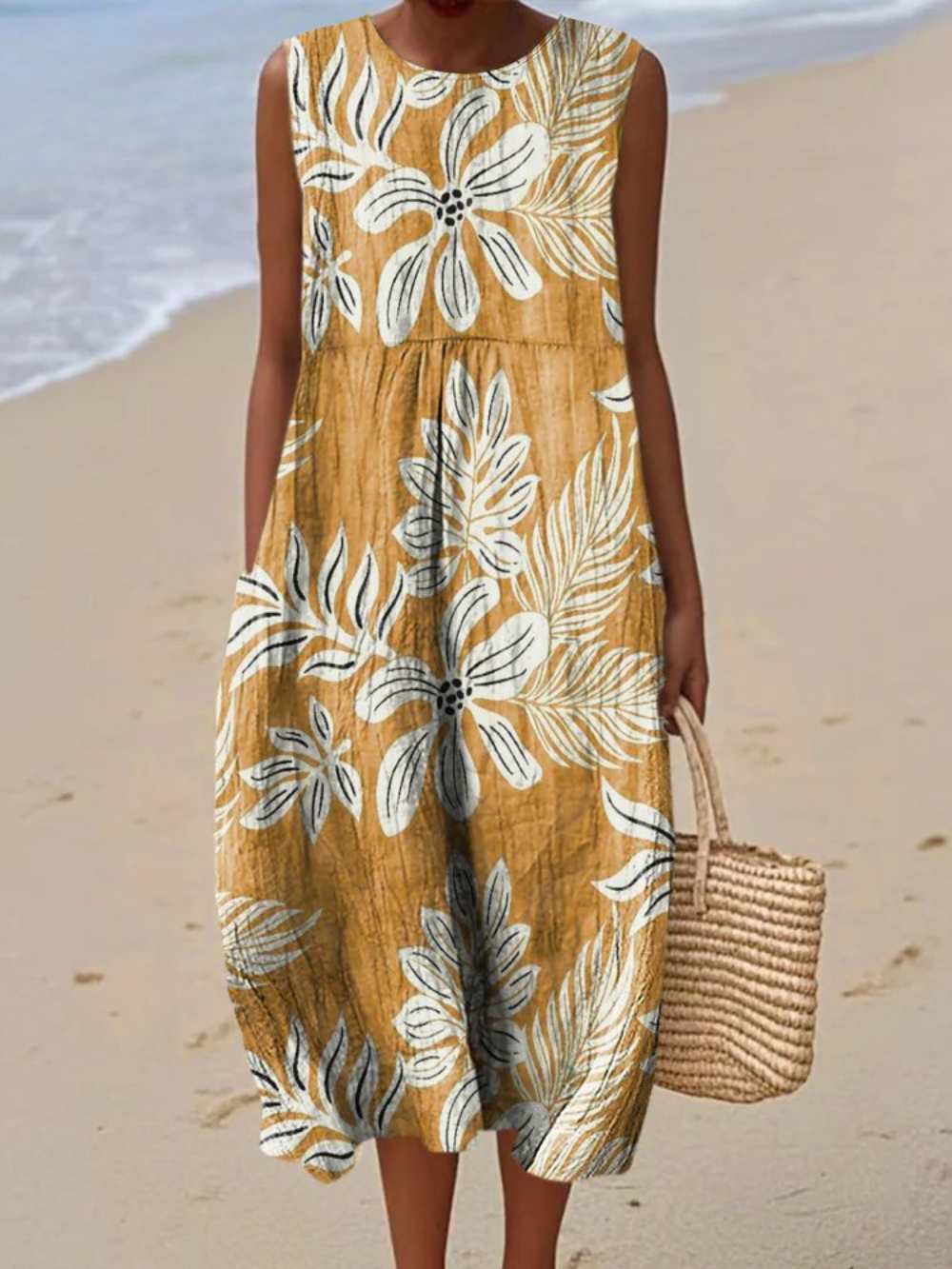 Kenza - Robe Décontractée Élégante