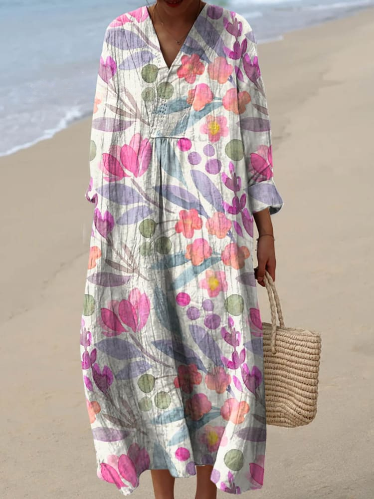 Sarah - Robe D'Été Confortable