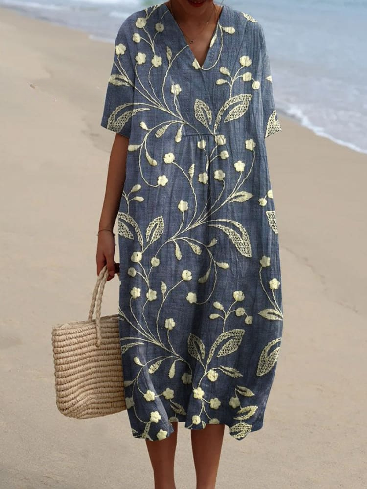 Sienna - Robe d'Été Artistique