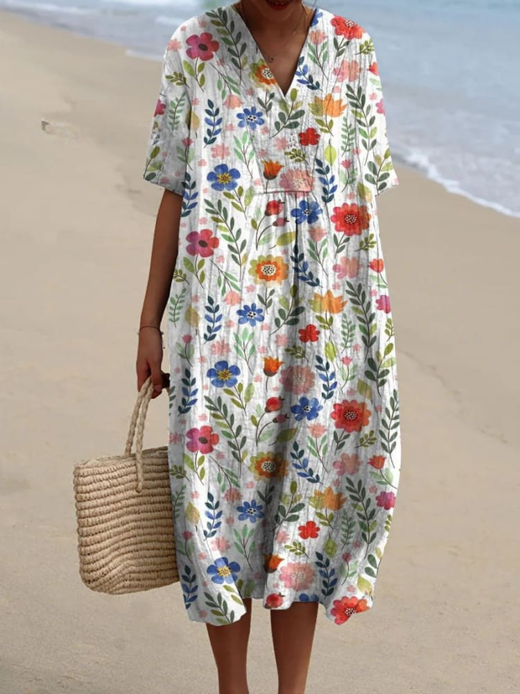 Cassy - Robe d'Été Confortable