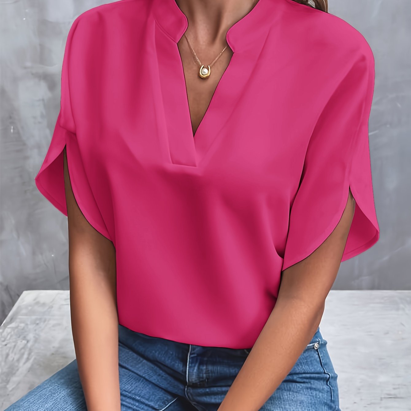 Vivian - Élégance Polyvalente Blouse