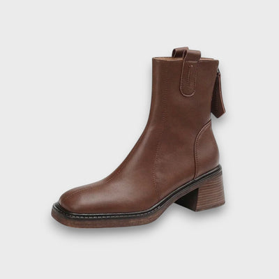 Fien - Élégantes Bottines en Cuir