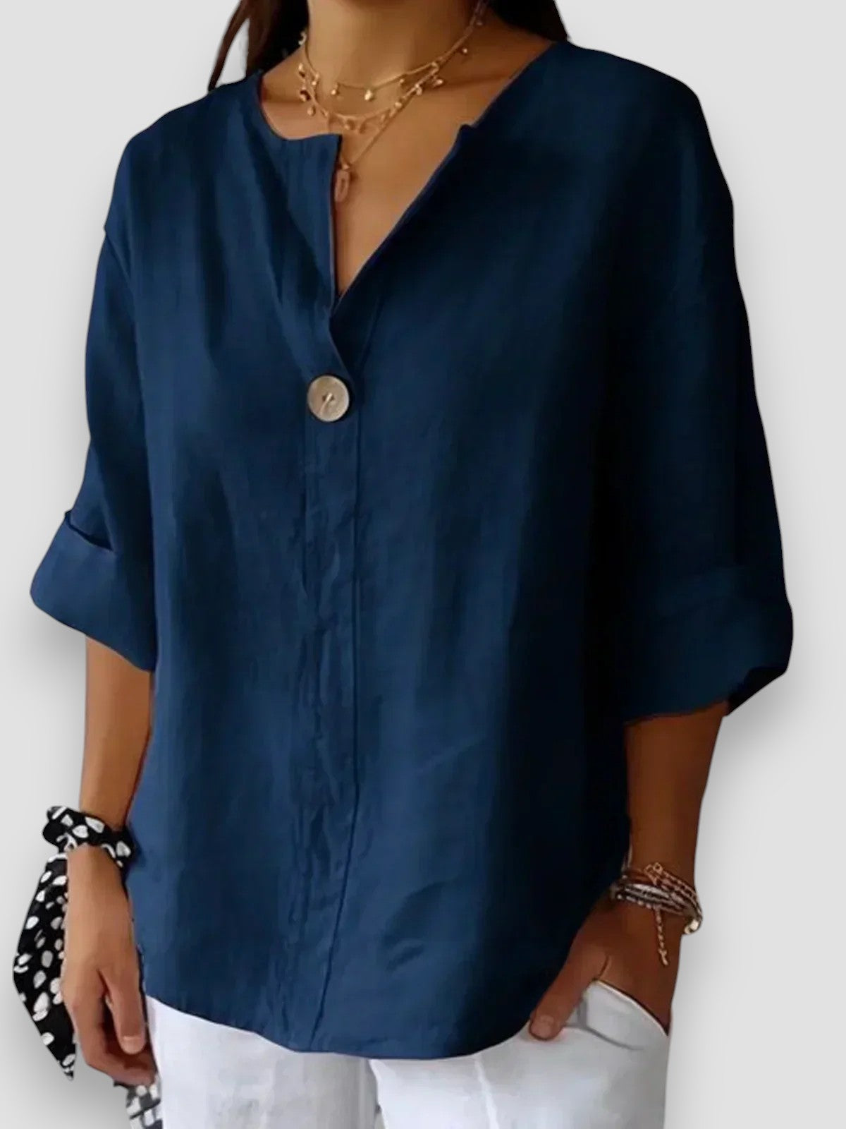 Tessa - Élégante Et Confortable Blouse