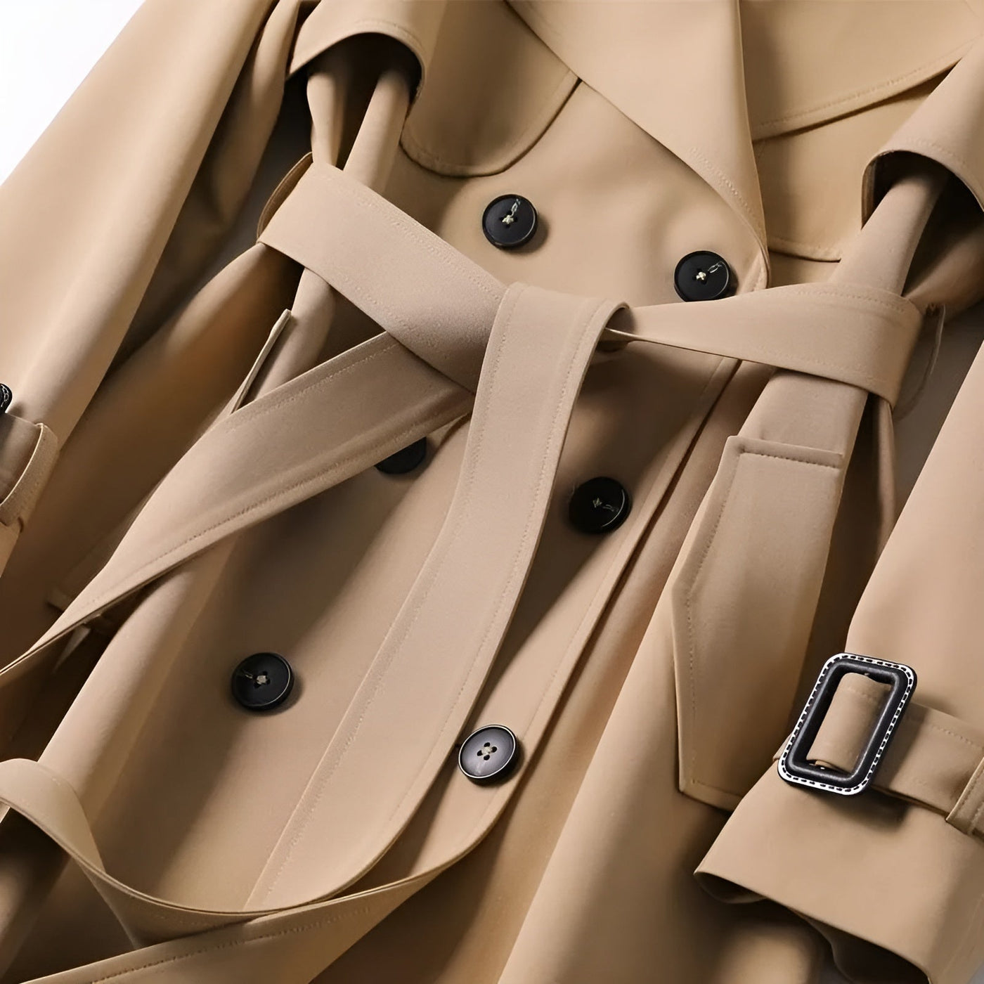 Vespera - Élégant Trench-Coat Intemporel