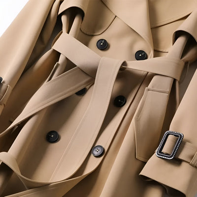 Vespera - Élégant Trench-Coat Intemporel