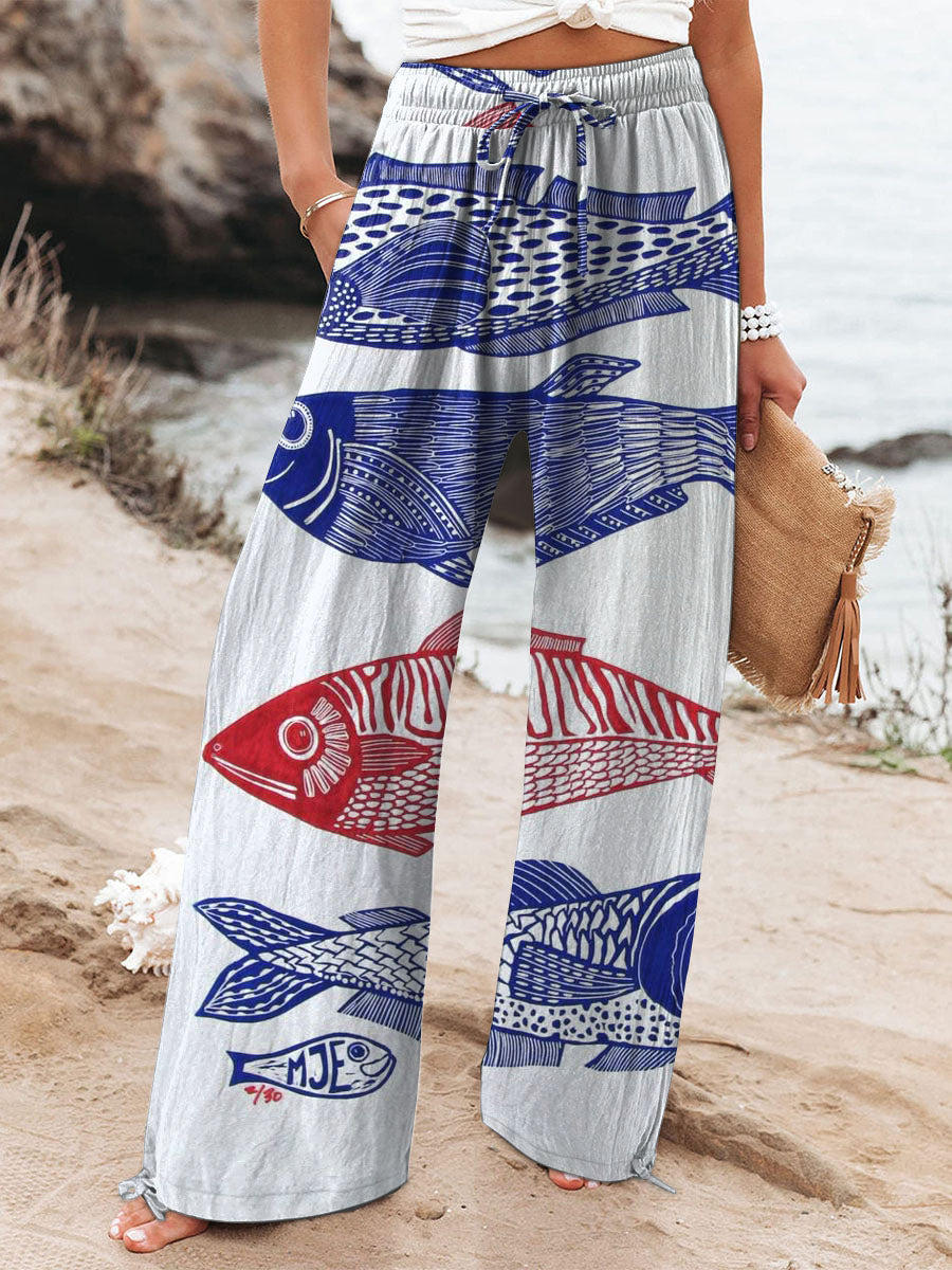 Emelia - Pantalons Larges Confortables